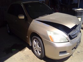2006 HONDA ACCORD, GOLD, EX MODEL, 2.4L, AT,   A26281